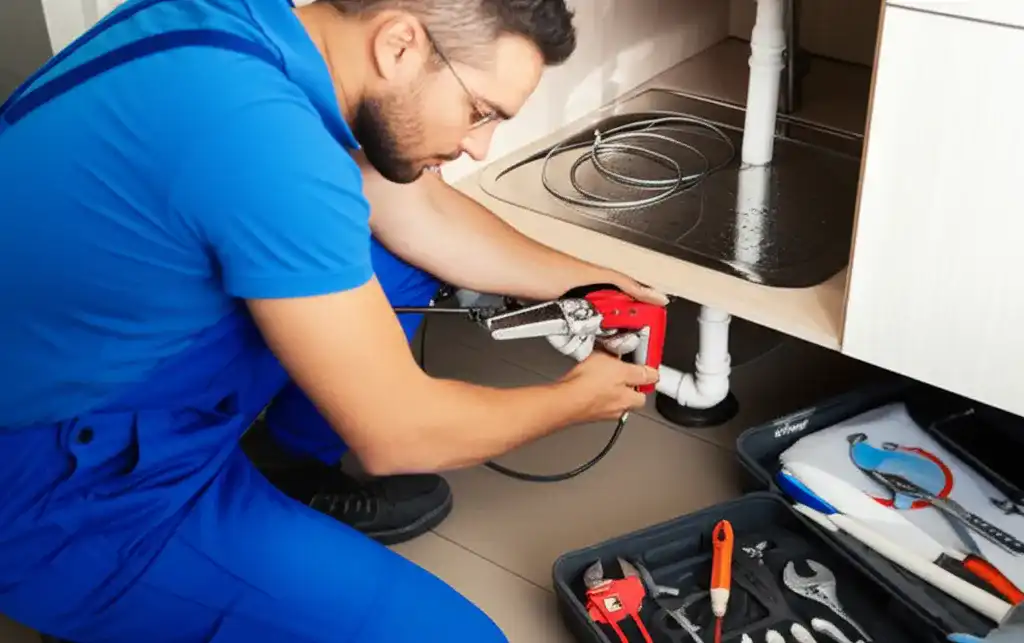 Professional drain cleaning and maintenance service